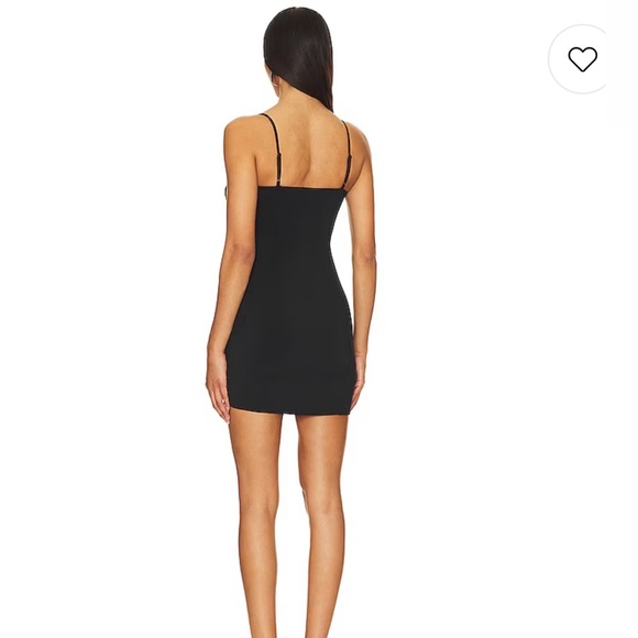 Silas Mini Dress in Noir - Picture 3 of 3